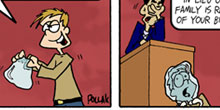 Cartoon by August Pollak