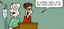 Cartoon by August Pollak