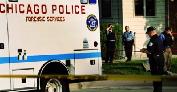 Chicago crime scene