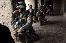Marines patrol Afghanistan