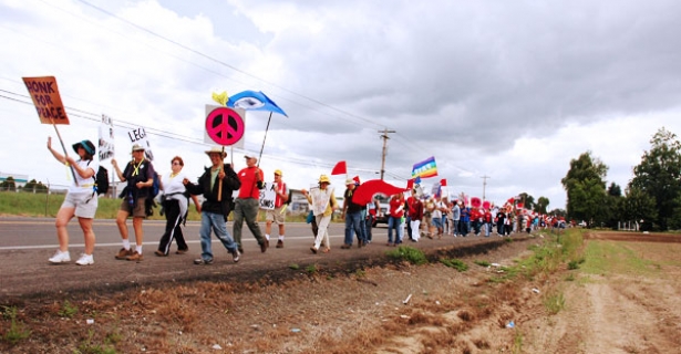 protest march