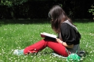 girl reading