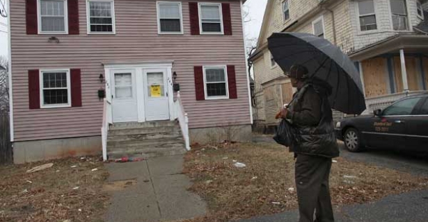 foreclosed home
