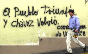 Graffiti in Venezuela